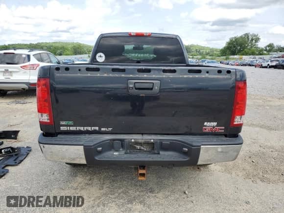 2012 GMC Sierra 1500 SLT with VIN 1GTR2WE70CZ245522, listed as a Copart auction lot 59617585 with 189,388 mi miles and Clean title. Bid and sale history available at DreamBid. Image 6.