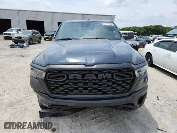 2025 Ram 1500 Warlock with VIN 1C6SRFGPXSN713148, listed as a Copart auction lot 63700725 with 2,210 mi miles and Non repairable. Bid and sale history available at DreamBid. Image 5.