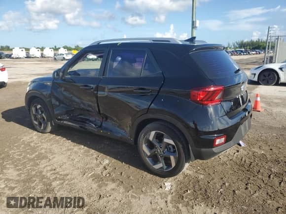 2022 Hyundai Venue SEL с VIN KMHRC8A37NU141844, выставлен на аукционе Copart как лот 69526774 с пробегом 24 545 миль миль и На запчасти • Non repairable. История ставок и продаж доступна на DreamBid. Изображение 2.