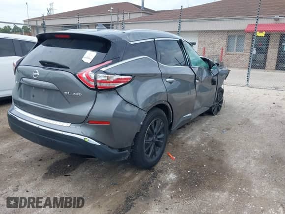 2018 Nissan Murano S z VIN 5N1AZ2MH8JN190166, wystawiony jako IAAI lot #42822578 z przebiegiem 111 679 mil mil oraz . Historia ofert i sprzedaży dostępna na DreamBid. Obrazek 4.