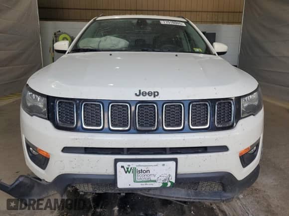 2019 Jeep Compass Latitude с VIN 3C4NJDBB9KT597566, выставлен на аукционе Copart как лот 71518005 с пробегом 70 562 миль миль и Списание • Salvage title. История ставок и продаж доступна на DreamBid. Изображение 5.