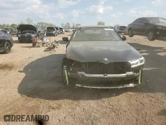 2021 BMW 5 Series 530i xDrive with VIN WBA13BJ04MCF17067, listed as a Copart auction lot 85131925 with 58,968 mi miles and Salvage title. Bid and sale history available at DreamBid. Image 14.