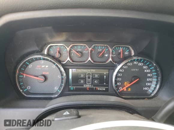 2016 Chevrolet Silverado 1500 LTZ с VIN 1GCVKSEC2GZ226741, выставлен на аукционе Copart как лот 65211135 с пробегом 93 864 миль миль и Списание • Salvage title. История ставок и продаж доступна на DreamBid. Изображение 9.