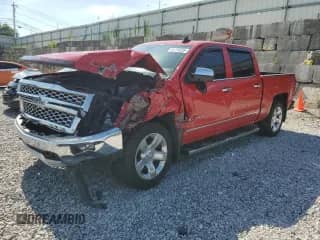 2015 Chevrolet Silverado 1500 LTZ z VIN 3GCUKSEC6FG162617, wystawiony jako Copart lot #65754625 z przebiegiem Nie podano mil oraz Szkoda całkowita • Salvage title. Historia ofert i sprzedaży dostępna na DreamBid. Obrazek 1.