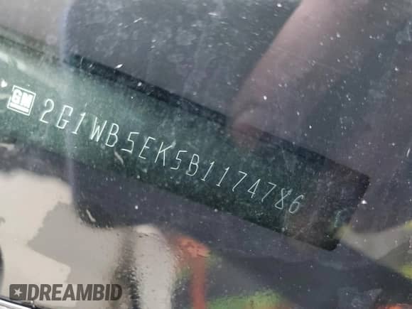 2011 Chevrolet Impala LT Retail с VIN 2G1WB5EK5B1174786, выставлен на аукционе Copart как лот 71474355 с пробегом 176 950 миль миль и Чистый • Clean title. История ставок и продаж доступна на DreamBid. Изображение 12.