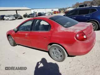 2001 Dodge Neon Highline with VIN 1B3ES46C01D239049, listed as a Copart auction lot 83394714 with 229,292 mi miles and Salvage title. Bid and sale history available at DreamBid. Image 2.