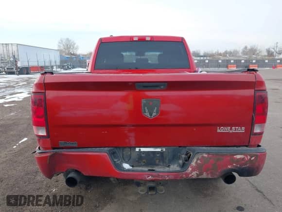 2013 Ram 1500 Tradesman with VIN 1C6RR7FT7DS677376, listed as a IAAI auction lot 41607265 with 265,519 mi miles and . Bid and sale history available at DreamBid. Image 16.