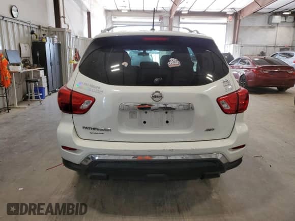 2017 Nissan Pathfinder SL with VIN 5N1DR2MMXHC604905, listed as a Copart auction lot 70542225 with 158,112 mi miles and Clean title. Bid and sale history available at DreamBid. Image 6.