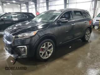2019 Kia Sorento SX with VIN 5XYPKDA58KG457582, listed as a Copart auction lot 84029095 with Not provided miles and Non repairable. Bid and sale history available at DreamBid. Image 1.