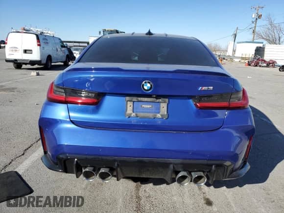 2021 BMW M3 с VIN WBS53AY07MFL43939, выставлен на аукционе Copart как лот 42085465 с пробегом 55 003 миль миль и Списание • Salvage title. История ставок и продаж доступна на DreamBid. Изображение 6.