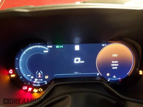 2024 Dodge Hornet GT z VIN ZACNDFAN8R3A12838, wystawiony jako Copart lot #60701004 z przebiegiem 3 854 mil mil oraz Szkoda całkowita • Salvage title. Historia ofert i sprzedaży dostępna na DreamBid. Obrazek 9.