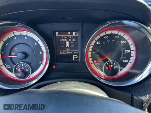 2013 Dodge Durango Crew with VIN 1C4SDHDT1DC697618, listed as a Copart auction lot 88926165 with 128,218 mi miles and Clean title. Bid and sale history available at DreamBid. Image 8.