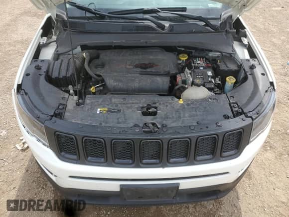 2021 Jeep Compass Latitude with VIN 3C4NJDBB3MT555204, listed as a Copart auction lot 64049325 with 42,314 mi miles and Salvage title. Bid and sale history available at DreamBid. Image 11.