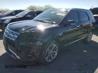2018 Ford Explorer Limited z VIN 1FM5K7F87JGA70167, wystawiony jako Copart lot #68419525 z przebiegiem 106 969 mil mil oraz Szkoda całkowita • Salvage title. Historia ofert i sprzedaży dostępna na DreamBid. Obrazek 1.