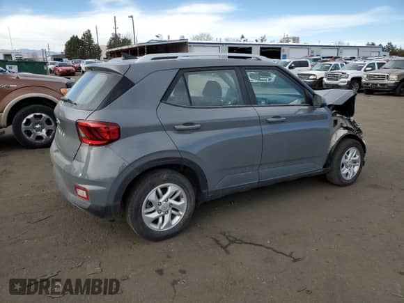 2020 Hyundai Venue SEL с VIN KMHRC8A37LU017229, выставлен на аукционе Copart как лот 42534825 с пробегом 67 803 миль миль и Списание • Salvage title. История ставок и продаж доступна на DreamBid. Изображение 3.