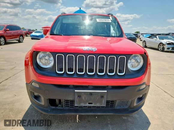 2018 Jeep Renegade Altitude with VIN ZACCJABB7JPJ23396, listed as a Copart auction lot 68029055 with 102,618 mi miles and Non repairable. Bid and sale history available at DreamBid. Image 5.