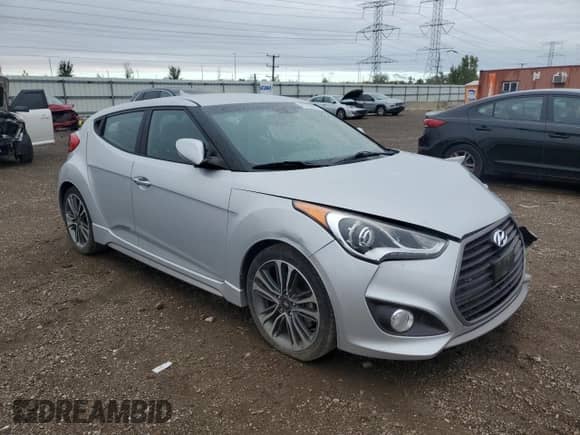 2016 Hyundai Veloster Turbo z VIN KMHTC6AE7GU274957, wystawiony jako Copart lot #85703895 z przebiegiem 61 536 mil mil oraz Szkoda całkowita • Salvage title. Historia ofert i sprzedaży dostępna na DreamBid. Obrazek 4.