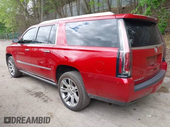 2015 Cadillac Escalade ESV Premium z VIN 1GYS4JKJ1FR224501, wystawiony jako IAAI lot #42248592 z przebiegiem 116 888 mil mil oraz . Historia ofert i sprzedaży dostępna na DreamBid. Obrazek 3.