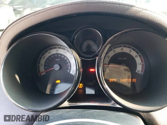 2008 Saturn Sky Red Line with VIN 1G8MG35X88Y126375, listed as a Copart auction lot 81999674 with 140,715 mi miles and Salvage title. Bid and sale history available at DreamBid. Image 9.