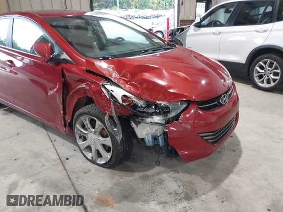 2011 Hyundai Elantra Limited with VIN KMHDH4AE8BU158850, listed as a IAAI auction lot 42962904 with 113,978 mi miles and . Bid and sale history available at DreamBid. Image 6.