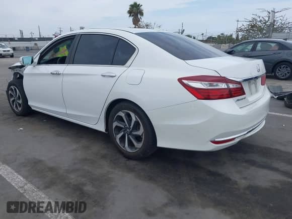 2016 Honda Accord EX-L with VIN 1HGCR2F95GA012798, listed as a IAAI auction lot 42349676 with 51,837 mi miles and . Bid and sale history available at DreamBid. Image 3.