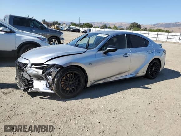 2021 Lexus IS 350 F Sport z VIN JTHGZ1B24M5040498, wystawiony jako Copart lot #65787445 z przebiegiem 34 824 mil mil oraz Szkoda całkowita • Salvage title. Historia ofert i sprzedaży dostępna na DreamBid. Obrazek 1.