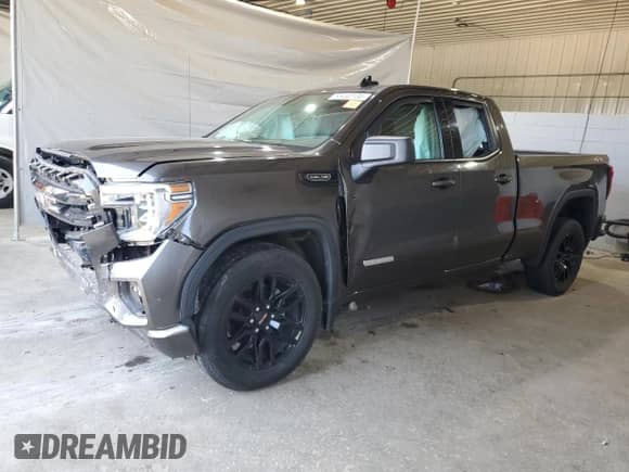 2019 GMC Sierra 1500 Elevation with VIN 1GTV9CED5KZ186240, listed as a Copart auction lot 66440135 with Not provided miles and Salvage title. Bid and sale history available at DreamBid. Image 1.