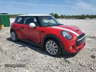 2019 MINI Hardtop Cooper S with VIN WMWXP7C56K2A54419, listed as a Copart auction lot 53832825 with 62,621 mi miles and Salvage title. Bid and sale history available at DreamBid. Image 4.