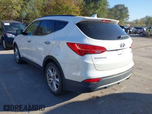 2013 Hyundai Santa Fe Sport with VIN 5XYZUDLA2DG099444, listed as a IAAI auction lot 43532818 with 196,248 mi miles and . Bid and sale history available at DreamBid. Image 3.