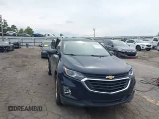 2020 Chevrolet Equinox LT with VIN 3GNAXKEV5LS739000, listed as a IAAI auction lot 43323828 with 130,613 mi miles and . Bid and sale history available at DreamBid. Image 1.