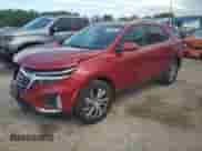 2024 Chevrolet Equinox Premier z VIN 3GNAXXEG3RL135981, wystawiony jako Copart lot #63489645 z przebiegiem 24 355 mil mil oraz Szkoda całkowita • Salvage title. Historia ofert i sprzedaży dostępna na DreamBid. Obrazek 1.