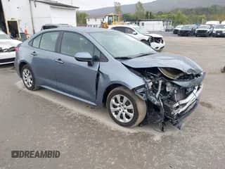 2024 Toyota Corolla LE with VIN 5YFB4MDE8RP105902, listed as a IAAI auction lot 43389783 with 13,681 mi miles and . Bid and sale history available at DreamBid. Image 1.