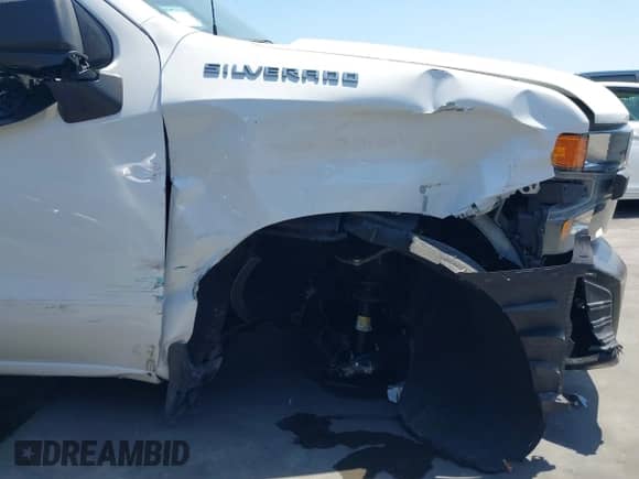 2021 Chevrolet Silverado 1500 Work Truck with VIN 3GCNWAEK1MG476795, listed as a IAAI auction lot 42236200 with 3,458 mi miles and . Bid and sale history available at DreamBid. Image 6.