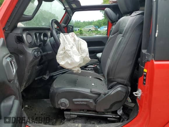 2023 Jeep Wrangler Sport with VIN 1C4HJXAG8PW582425, listed as a Copart auction lot 63502375 with 30,551 mi miles and Salvage title. Bid and sale history available at DreamBid. Image 7.