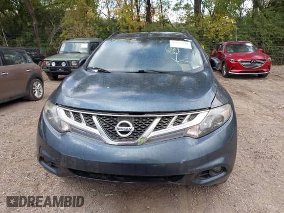 2014 Nissan Murano S with VIN JN8AZ1MW9EW528904, listed as a IAAI auction lot 43512570 with 164,403 mi miles and . Bid and sale history available at DreamBid. Image 12.