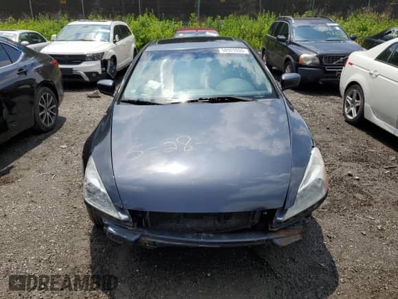 2005 Honda Accord EX-L with VIN 1HGCM726X5A016351, listed as a Copart auction lot 58925555 with 226,257 mi miles and Salvage title. Bid and sale history available at DreamBid. Image 5.