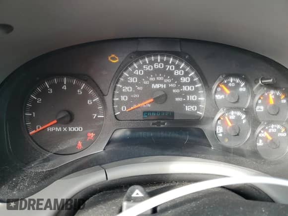 2005 Chevrolet TrailBlazer LT with VIN 1GNES16S056203321, listed as a Copart auction lot 81513784 with 156,706 mi miles and Salvage title. Bid and sale history available at DreamBid. Image 9.