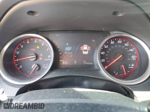 2018 Toyota Camry XSE with VIN 4T1BZ1HK2JU018984, listed as a Copart auction lot 80882815 with 114,143 mi miles and Salvage title. Bid and sale history available at DreamBid. Image 9.