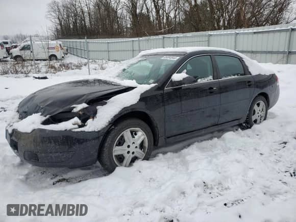 2013 Chevrolet Impala Police with VIN 2G1WD5E35D1197894, listed as a Copart auction lot 85894944 with Not provided miles and Salvage title. Bid and sale history available at DreamBid. Image 1.