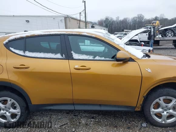 2024 Dodge Hornet GT with VIN ZACNDFAN4R3A13064, listed as a IAAI auction lot 41570863 with 34,558 mi miles and . Bid and sale history available at DreamBid. Image 12.