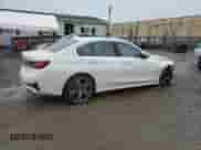 2022 BMW 3 Series 330i xDrive with VIN 3MW5R7J01N8C43605, listed as a Copart auction lot 83750295 with 19,757 mi miles and Salvage title. Bid and sale history available at DreamBid. Image 3.