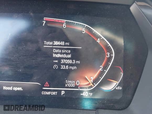 2020 BMW Z4 sDrive30i with VIN WBAHF3C06LWW72769, listed as a IAAI auction lot 42458058 with 38,448 mi miles and . Bid and sale history available at DreamBid. Image 7.