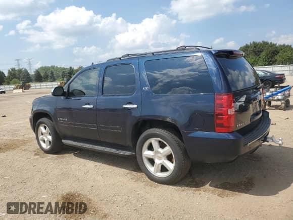 2008 Chevrolet Tahoe 3LT with VIN 1GNFK13008J126992, listed as a Copart auction lot 64806355 with Not provided miles and Salvage title. Bid and sale history available at DreamBid. Image 2.
