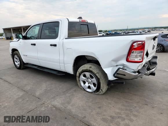 2023 Ram 1500 Lone Star with VIN 1C6SRFFT4PN698815, listed as a Copart auction lot 70471535 with 33,439 mi miles and Salvage title. Bid and sale history available at DreamBid. Image 2.