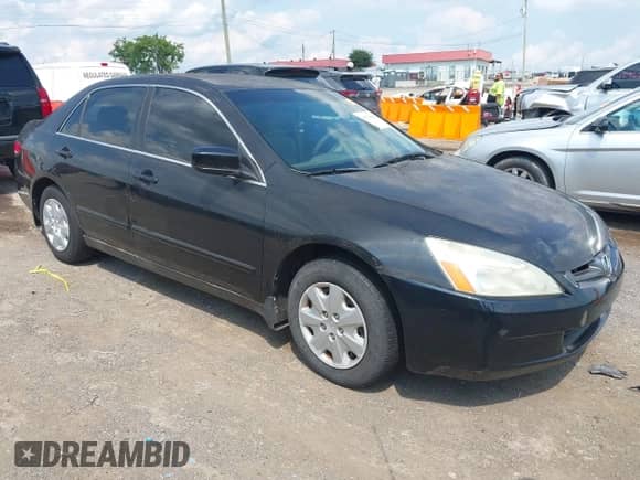 2003 Honda Accord LX with VIN 3HGCM56343G708320, listed as a IAAI auction lot 42970608 with 216,101 mi miles and . Bid and sale history available at DreamBid. Image 1.