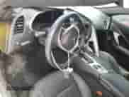 2019 Chevrolet Corvette Z06 3LZ with VIN 1G1YU2D64K5605123, listed as a Copart auction lot 74478664 with 10,124 mi miles and Salvage title. Bid and sale history available at DreamBid. Image 8.