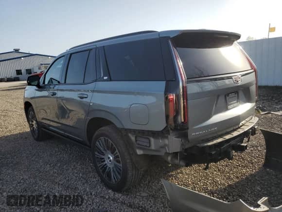 2023 Cadillac Escalade 4WD Sport z VIN 1GYS4FKL4PR168750, wystawiony jako Copart lot #55077645 z przebiegiem 58 109 mil mil oraz Szkoda całkowita • Salvage title. Historia ofert i sprzedaży dostępna na DreamBid. Obrazek 2.