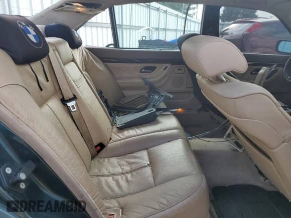 1998 BMW 7 Series 740iL with VIN WBAGJ8329WDM24296, listed as a Copart auction lot 73581634 with 247,498 mi miles and Salvage title. Bid and sale history available at DreamBid. Image 11.