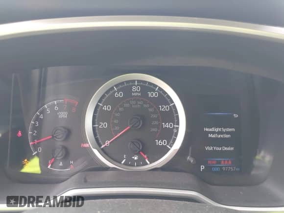 2019 Toyota Corolla SE with VIN JTNK4RBE9K3023865, listed as a IAAI auction lot 43315858 with 97,757 mi miles and . Bid and sale history available at DreamBid. Image 7.