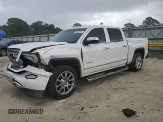 2017 GMC Sierra 1500 Denali with VIN 3GTP1PEC3HG125752, listed as a Copart auction lot 86053765 with 105,867 mi miles and Salvage title. Bid and sale history available at DreamBid. Image 1.